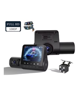 Çift Lensli Araç Kamerası glr-0076 Park Monitörü Gece Görüş DVR 1080 HD