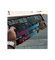 Plakalık Gta Busted Model Piyano Black Pleksi Takmatik(çift)