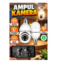1080P Ampul Tipi Güvenlik Kamerası – 360° Görüş ve Gece Görüşü