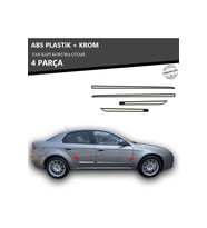 ALFA ROMEO 159 YAN KAPI KORUMA ÇITASI PLASTİK + KROM
