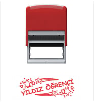 Yıldız Öğrenci Öğretmen Kaşesi (Kırmızı)