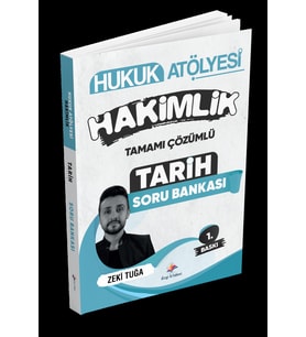 Hukuk Atölyesi Hakimlik Tarih Tamamı Çözümlü Soru Bankası Dizgi Kitap