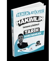 Hukuk Atölyesi Hakimlik Tarih Tamamı Çözümlü Soru Bankası Dizgi Kitap