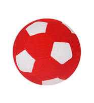 Ev Topu Kırmızı Beyaz Wellsoft-Polar 27 cm (Kırmızı-Beyaz)