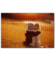 Cakapuzzle  Çocuk ve Köpek Best Friends  Puzzle Yapboz MDF (Ahşap) (120 Parça)