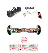 Citymate Hoverboard Elektrikli Kaykay Scooter Bluetooth Hoparlörlü 6.5 inch Çanta Hediyeli D04