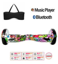 Citymate Hoverboard Elektrikli Kaykay Scooter Bluetooth Hoparlörlü 6.5 inch Çanta Hediyeli D04