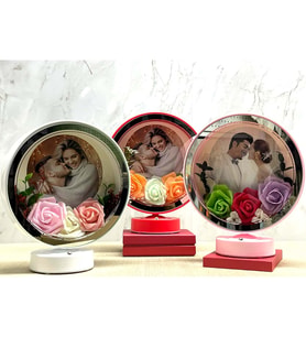 Fotoğraf Alanlı Ledli Çerceve