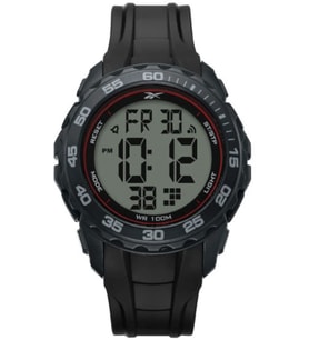 REEBOK RV-FRO-G9-PBPB-WR SİYAH SİLİKON KORDON DİJİTAL ERKEK KOL SAATİ
