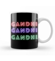 Gandhi Quotes Gifts   Vintage Retro Rainbow Style Kupa Bardak Porselen