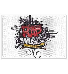 Gangsta Rap Music Müzik Puzzle 240 Parça Yapboz