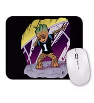 Baby Groot Dabbing (Panther Jersey Mouse Pad