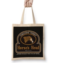 Mash Up Horse's Head Bez Çanta Uzun Saplı