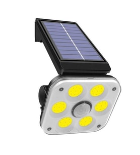 Ayt Powermaster LF-1750A 54 Cob Ledli 3 Modlu Sensörlü Solar Güneş Enerjili Duvar Lambası Bahçe Aydınlatma