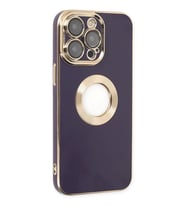 Newface Apple iPhone 14 Pro Kılıf Store Silikon - Derin Mor