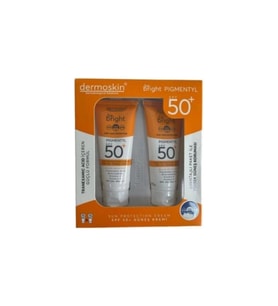 Dermoskin Pigmentyl Sun Protection SPF50+ Cream 75ml - İkili Paket