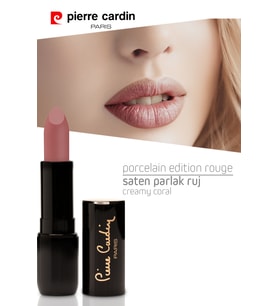 Pierre Cardin Porcelain Edition Lipstick  - Creamy Coral - 233 (Karışık)