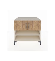 Kronos Şifonyer 3 Raflı 2 Kapaklı 88x59x80 Aytaşı-Çam