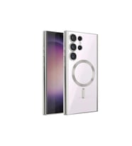 Samsung Galaxy S23 Ultra Kılıf Kross Magneticsafe Kapak - Titan Gri