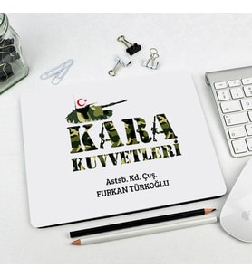 Kişiye Özel Kara Kuvvetlerine Hediye Mouse Pad