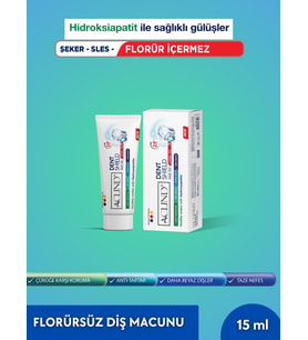 Aclind® Dent Shield 15 ml  Florür İçermeyen Diş Macunu