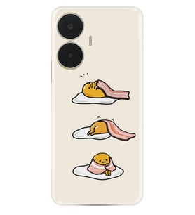 C55 Kılıf Resimli Desenli Baskılı Silikon Sweety Egg 1322