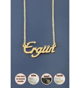 Ergün İsimli Kolye