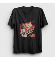 Presmono Unisex Siyah Alex Film Otomatik Portakal A Clockwork Orange T-Shirt 241964tt