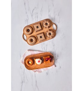 6'lı Muffin Döküm Kek Kalıbı, Pratik ve Dayanıklı Pişirme Seti