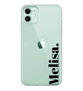 Melisa Tasarımlı Şeffaf Telefon Kılıfı (Tüm Modeller Mevcuttur)
