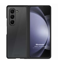 Microsonic Samsung Galaxy Z Fold 6 Kılıf Shell Platinum Siyah (Siyah)