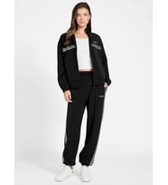 Guess Berthe Manşetli Jogger Kadın Siyah Eşofman Altı V6RB01KCAY2-JBLK