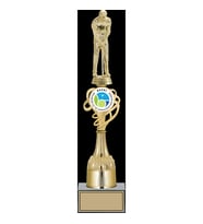 ODAK KUPA - Figürlü Kupalar - Golf Figürlü Kupalar FG-033 B - 41 cm