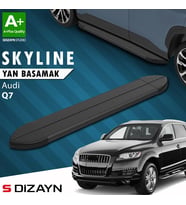 S-Dizayn Audi Q7 Skyline Siyah Yan Basamak 213 Cm 2005-2015 A+ Kalite