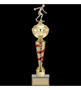 ODAK KUPA - Figürlü Kupalar - Bowling Kadın Figürlü Kupalar FG-077 C - 48 cm