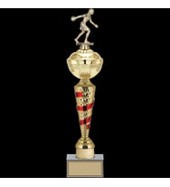 ODAK KUPA - Figürlü Kupalar - Bowling Kadın Figürlü Kupalar FG-077 C - 48 cm