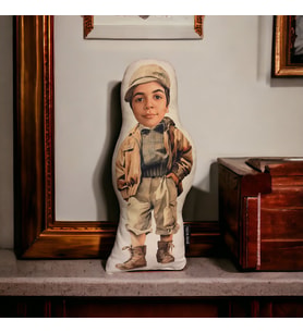 Yastık Adam Retro Erkek Bebek Yastık-95