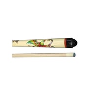 Vega Amerikan Renkli Anka Kuşu Görselli Bilardo Istakası (Karışık)