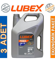 Lubex Primus EC 10W-30 7 Lt Yarı Sentetik Motor Yağı (3 Adet)