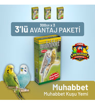 Muhabbet Muhabbet Kuşu Yemi - 3 Adet