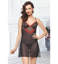 İp Detaylı Bralet Takım - 3056.1364. (Siyah)
