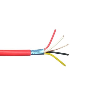 Onli 2x2x0.80mm JyStY Yangın Alarm Kablosu 100mt (Kırmızı)