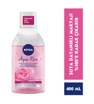 Nivea Visage Yüz Temizleme Suyu 400 ml Gülsuyu Çift Fazlı Yüz-Göz-Dudak Micellair