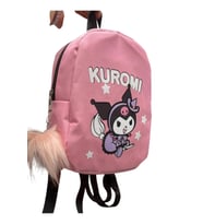 Kuromi anime kawaii çocuk okul çantası (3-6 yaş)