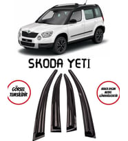 Balp Skoda Yeti Cam Rüzgarlığı 4lü Parlak Siyah