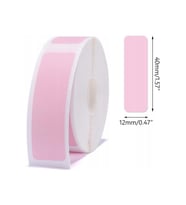 Niimbot Pembe Etiket (D11 ve D110 için, 12x40mm, 160 adet)