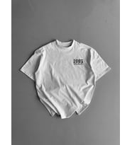 Erkek Baskılı T-Shirt Kısa Kol Bisiklet Yaka Regular Fit Yazlık Tişört - Beyaz