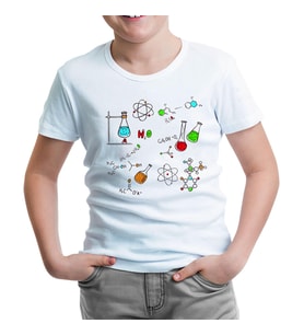 Kimya - Formül Beyaz Çocuk Tshirt