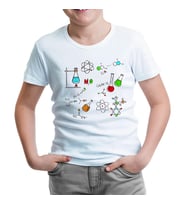Kimya - Formül Beyaz Çocuk Tshirt