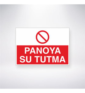 Panoya Su Tutma 21x28 Arkası Yapışkanlı Levha